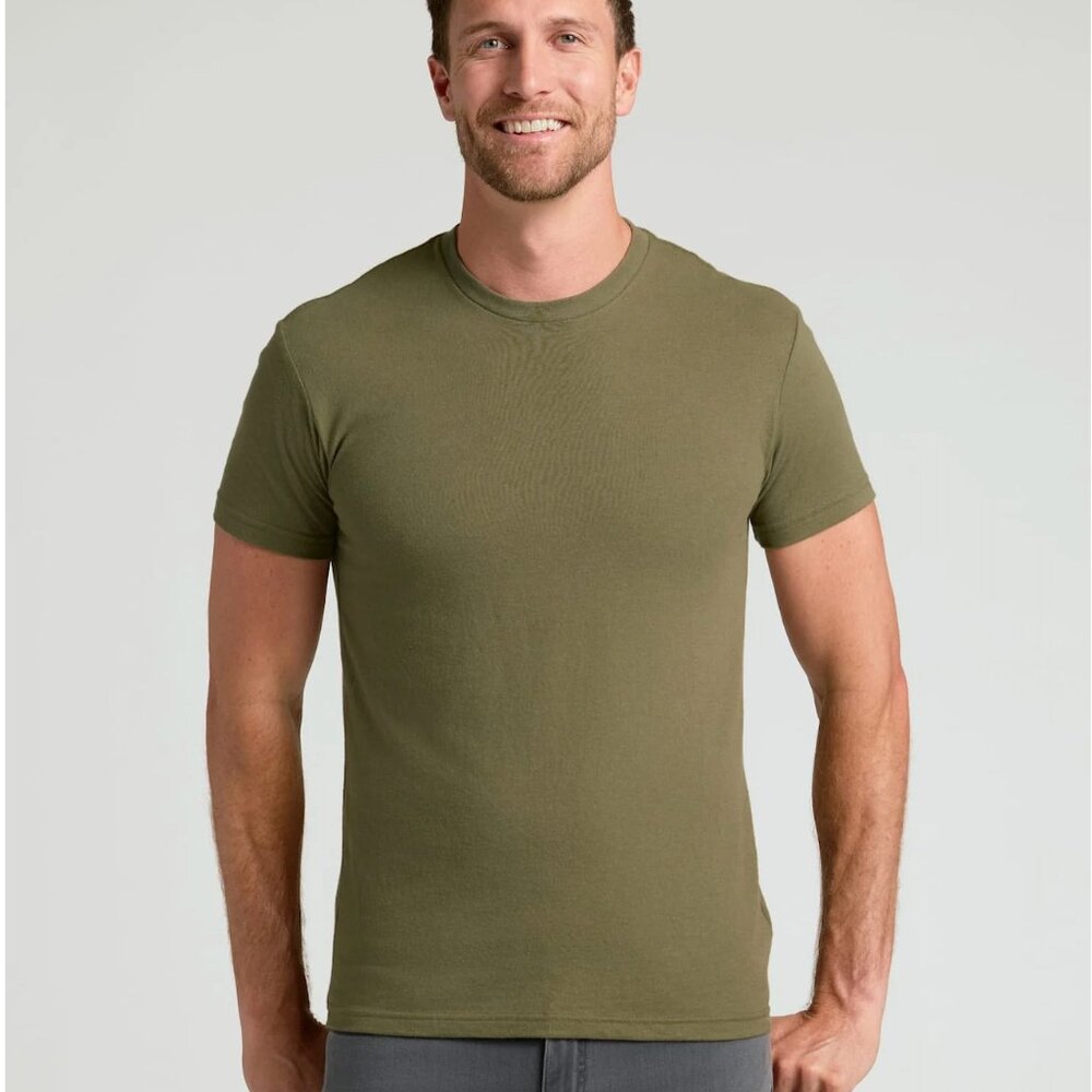 True Classic Crew Neck (Military Green)